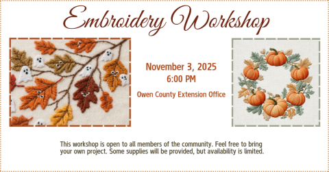 embroidery workshop